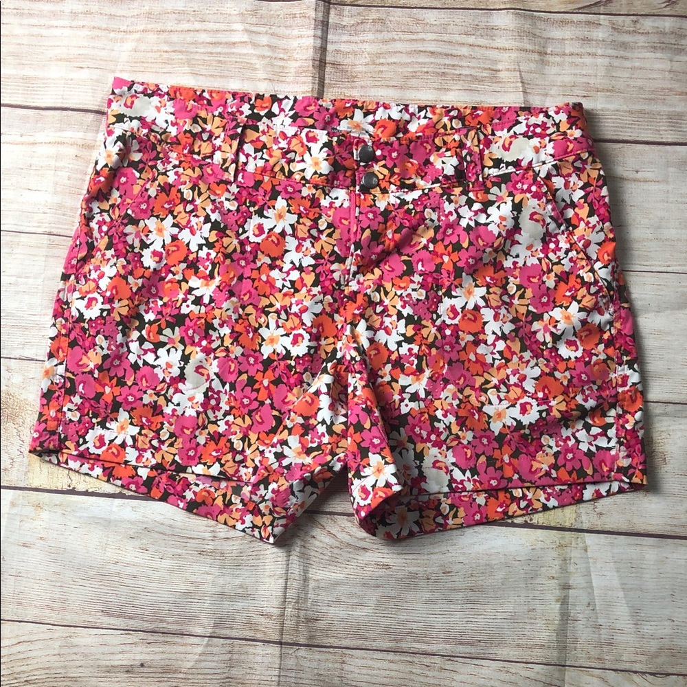 Columbia Floral Hiking Shorts with Omni-Shield Advanced Repellency